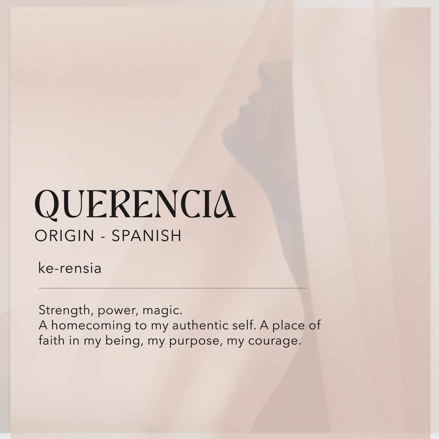 Querencia Bougie Parfum Candle 200g