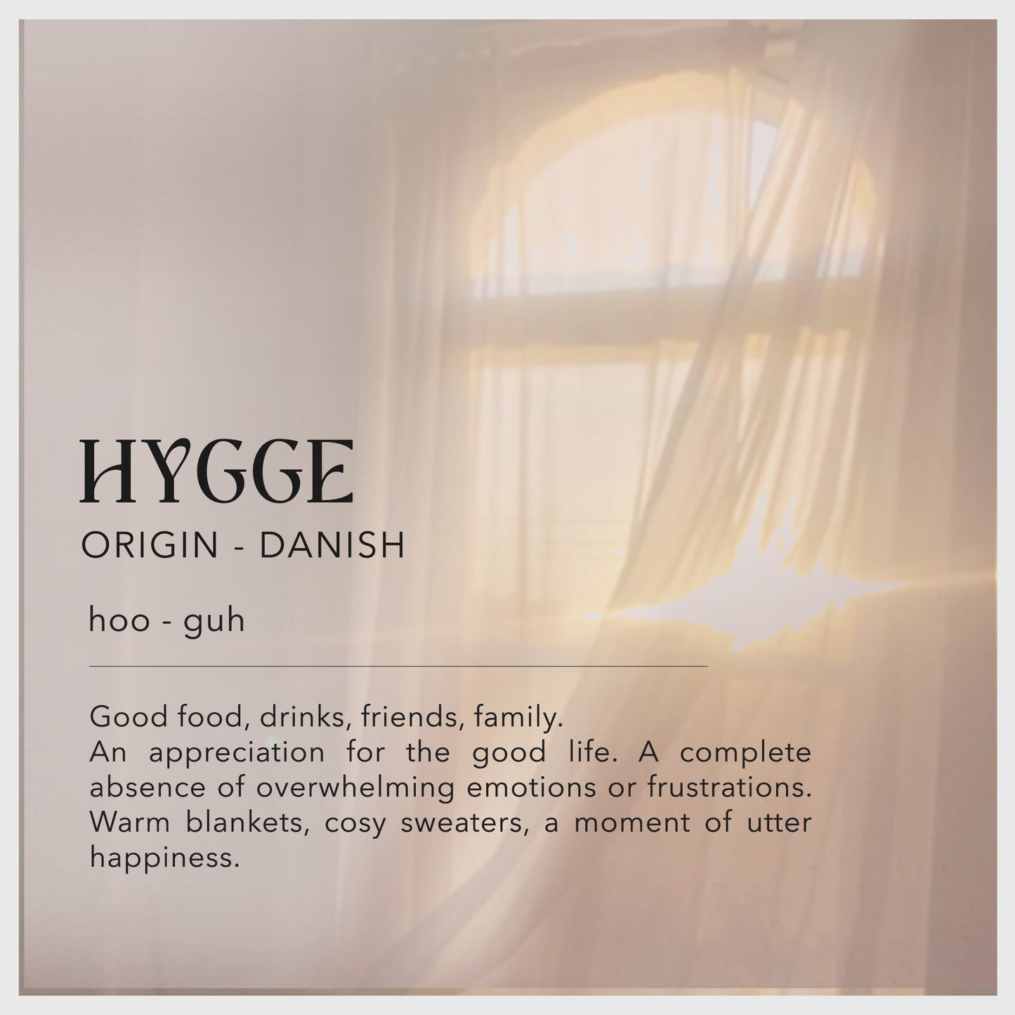 Hygge Bougie Parfum Candle 200g